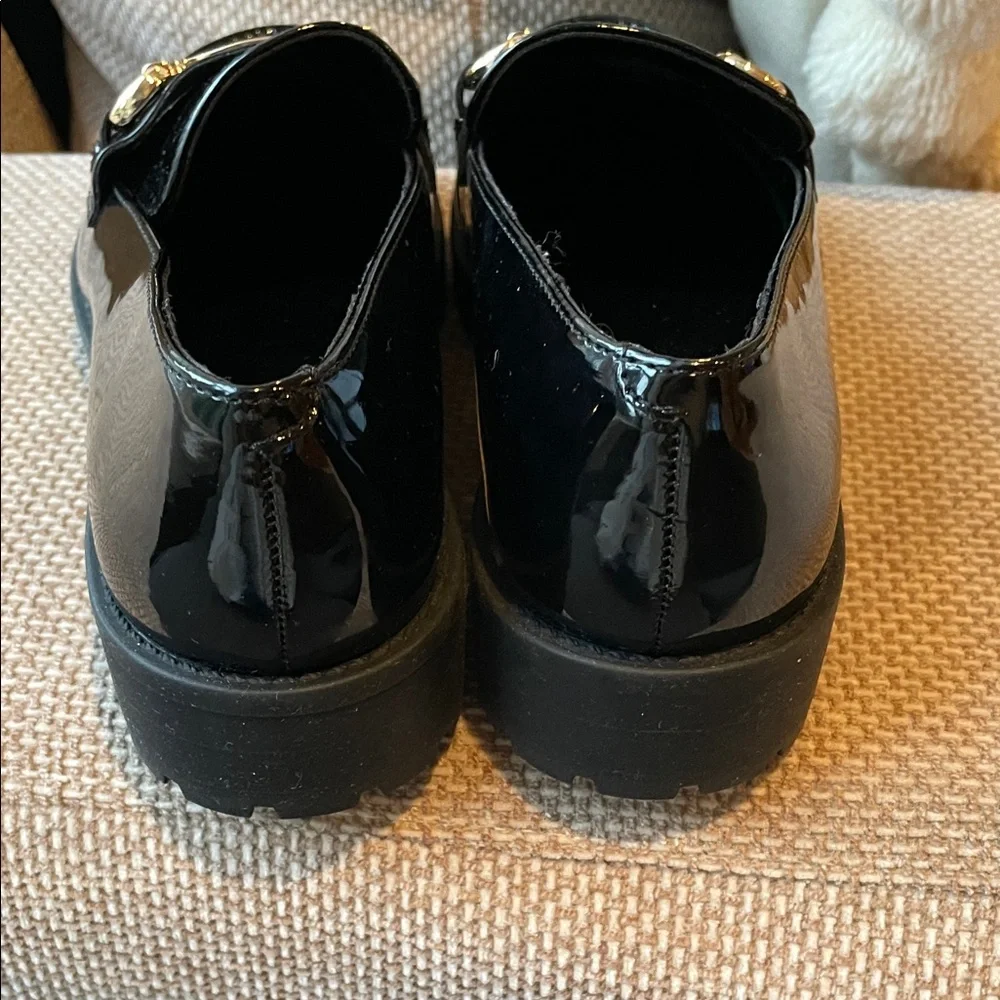 Bandolino Franny Black Patent Leather Loafers